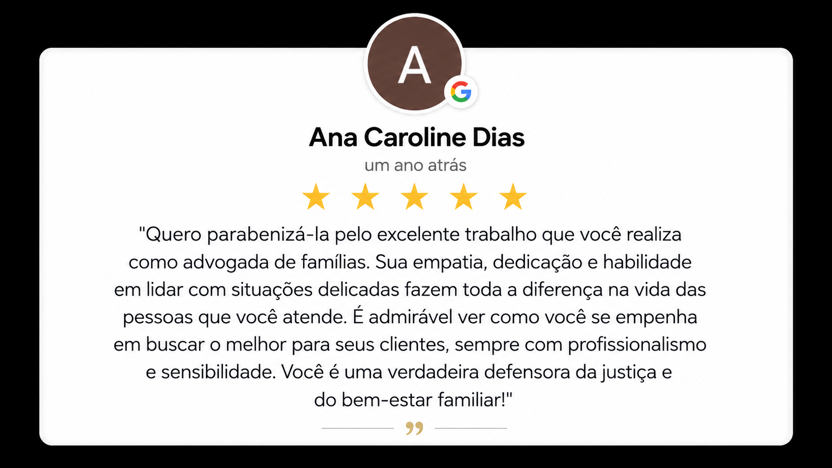 Depoimento Google 7