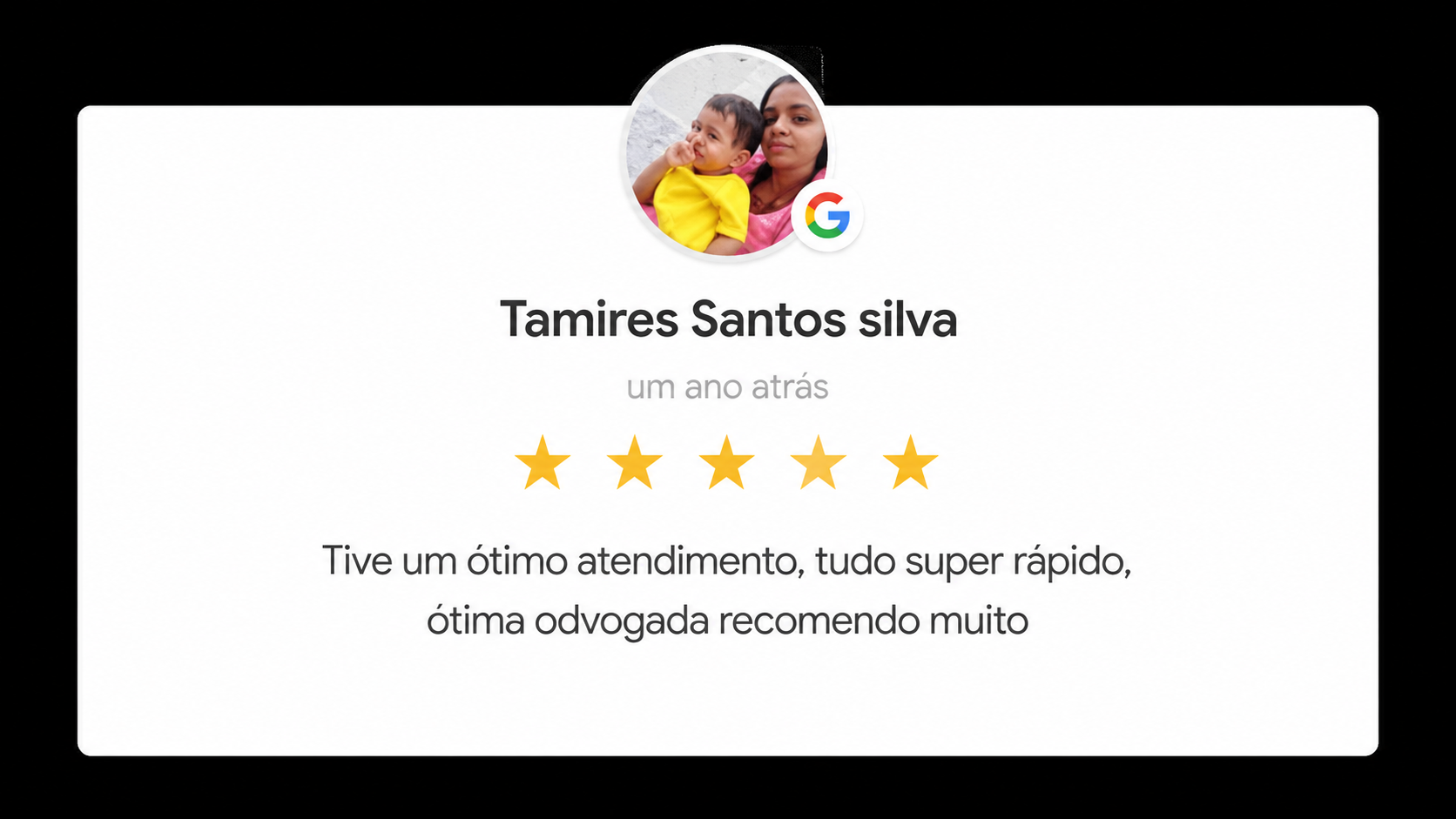 Depoimento Google 5