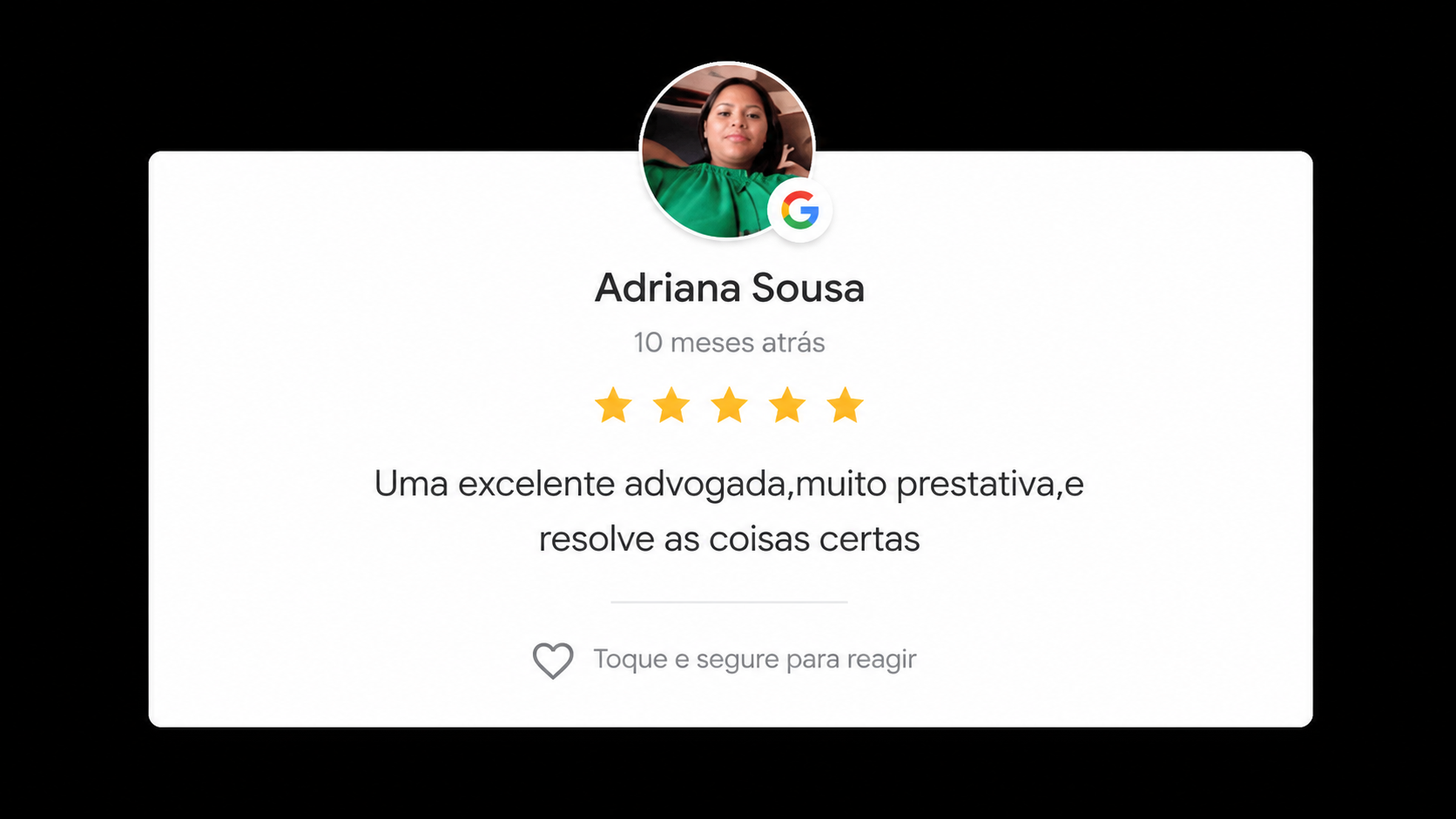 Depoimento Google 9