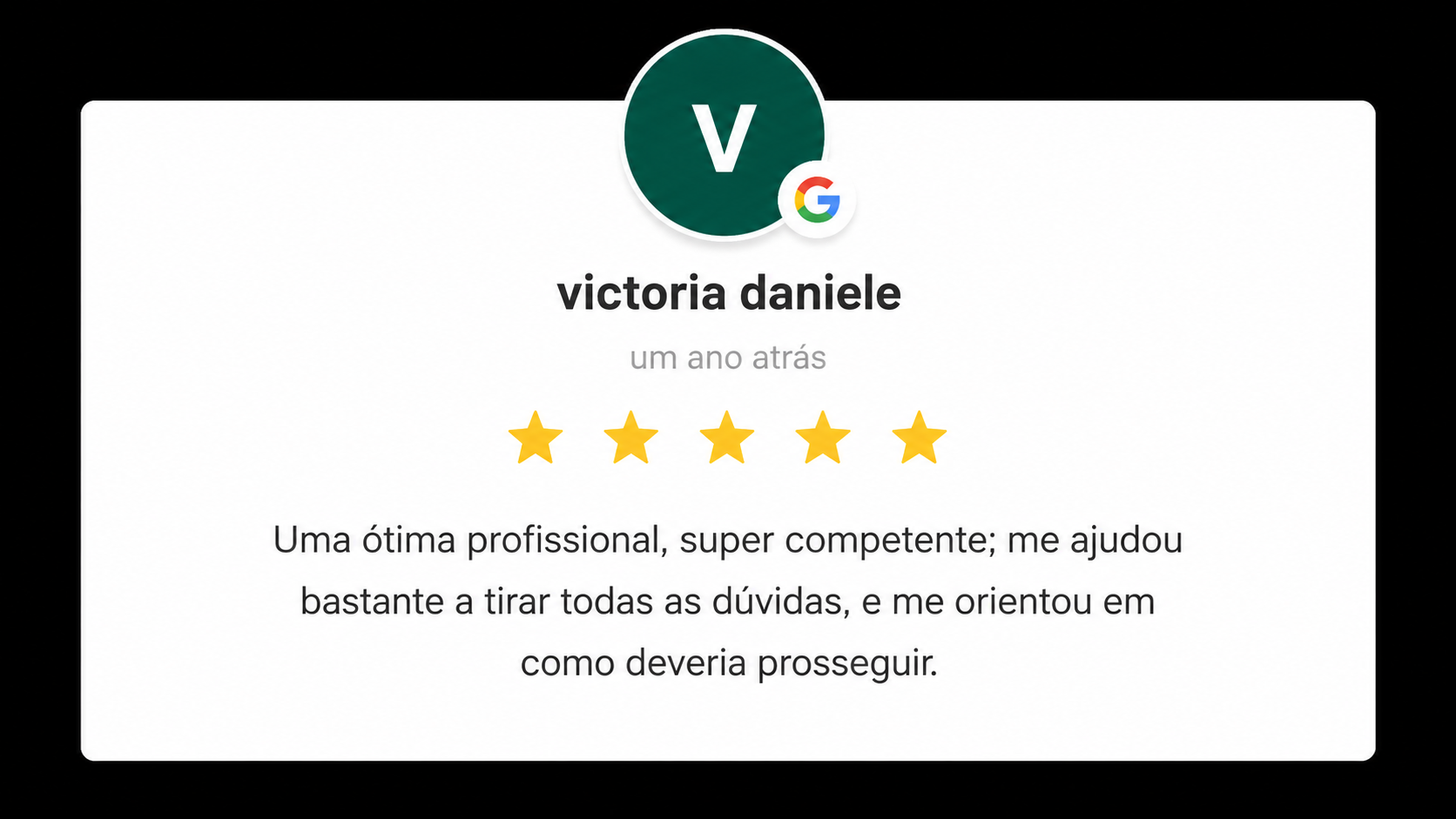 Depoimento Google 10