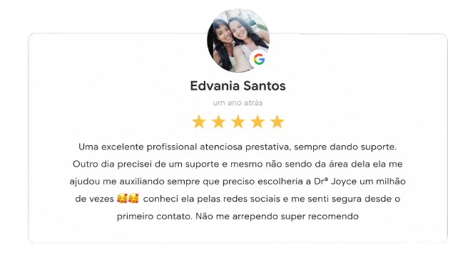 Depoimento Google 1